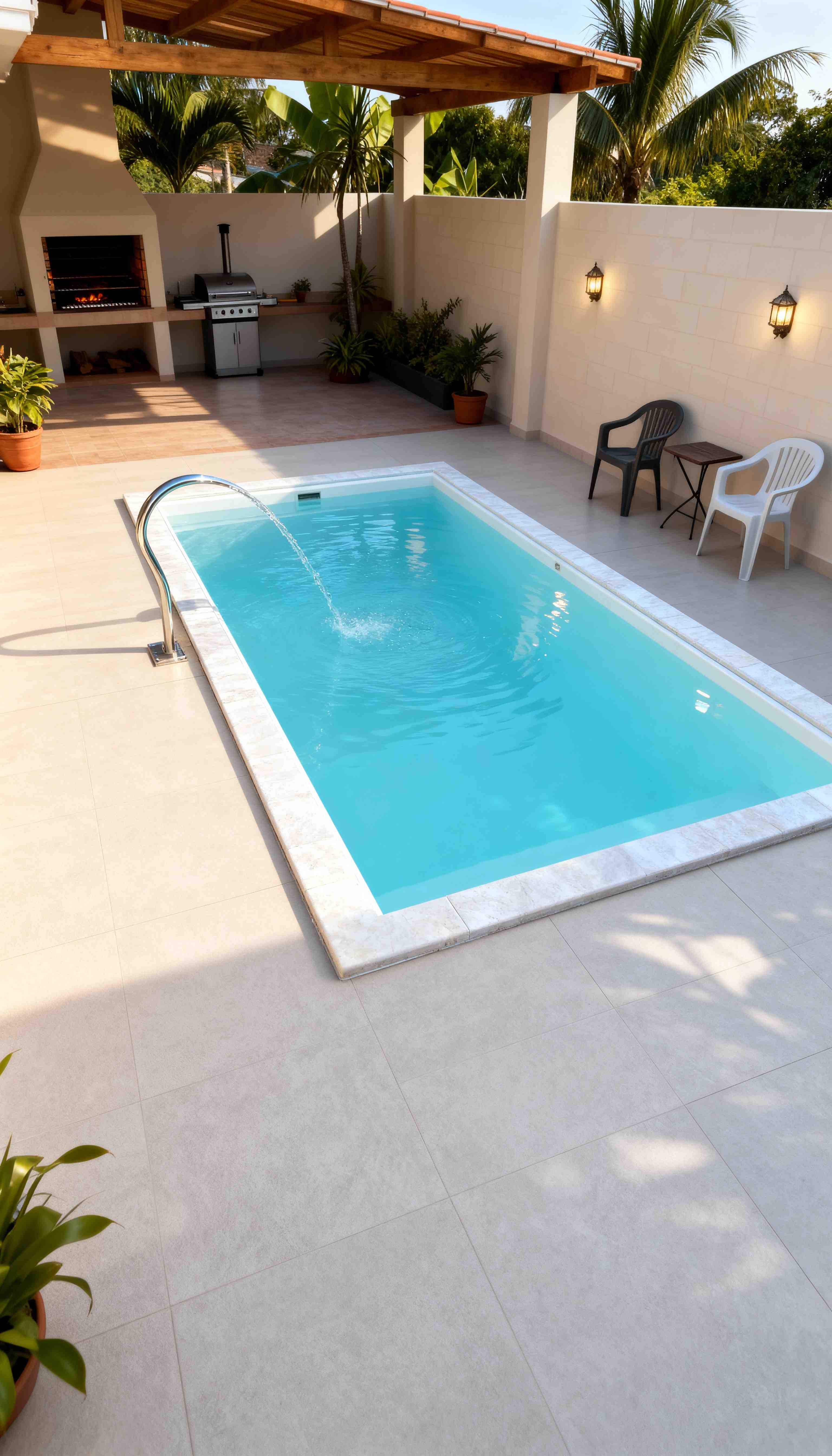 Piscina Compacta Residencial