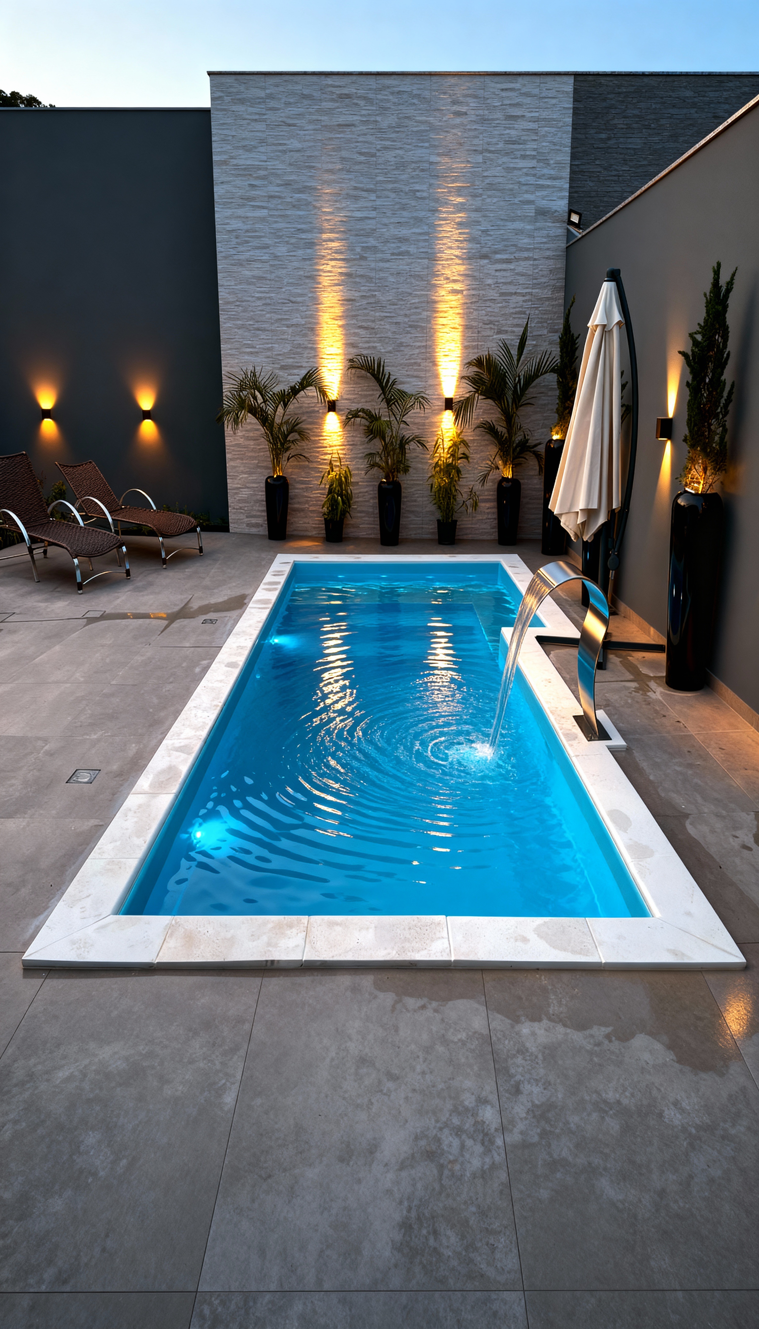 Piscina Premium com Iluminação